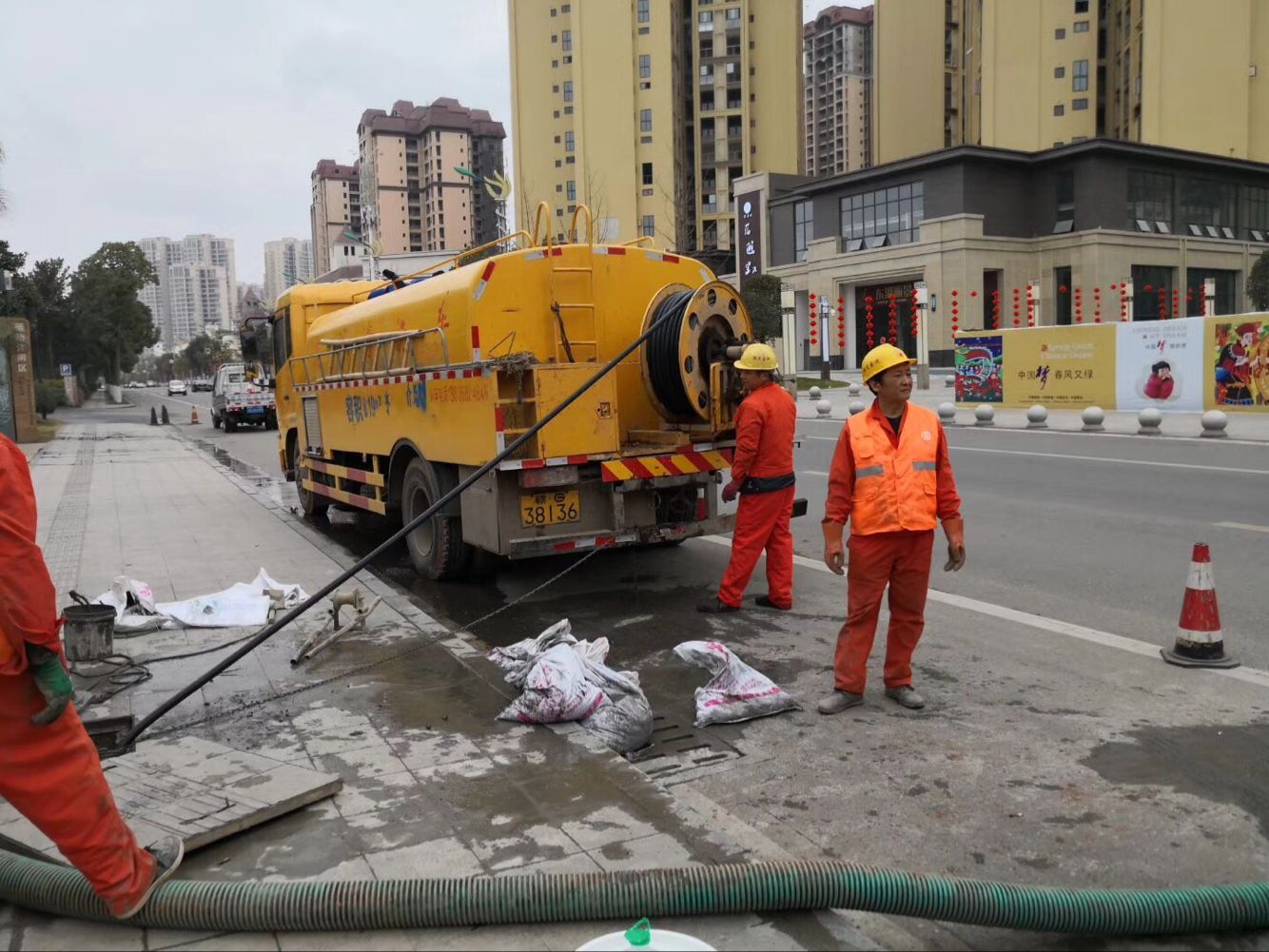 和平排污管道清淤-管道清洗